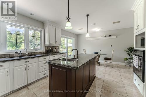 2 Mills Circle, Springwater, ON - Indoor Photo Showing Kitchen With Double Sink