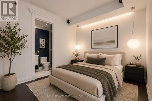 Virtually Staged - 1512 - 300 Lisgar Street, Ottawa, ON - Indoor Photo Showing Bedroom