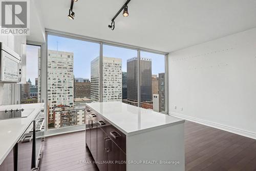 1512 - 300 Lisgar Street, Ottawa, ON - Indoor Photo Showing Kitchen
