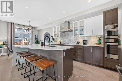595 Decoeur Drive, Ottawa, ON - Indoor Photo Showing Kitchen With Upgraded Kitchen