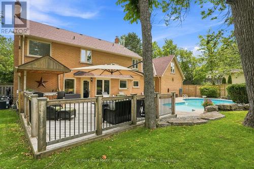 111 Whispering Pine Trail, Aurora, ON - Outdoor With In Ground Pool With Exterior