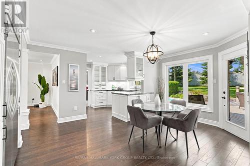 Large Eat in kitching with loads of pantry space - 111 Whispering Pine Trail, Aurora, ON - Indoor Photo Showing Dining Room
