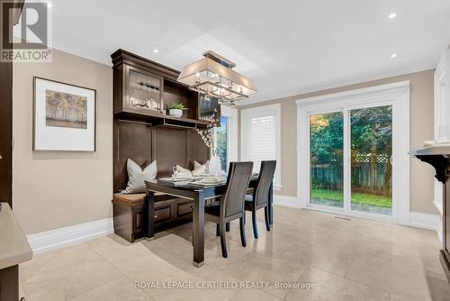3650 Baird Court, Mississauga, ON - Indoor Photo Showing Dining Room