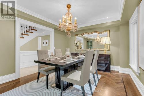 3650 Baird Court, Mississauga, ON - Indoor Photo Showing Dining Room