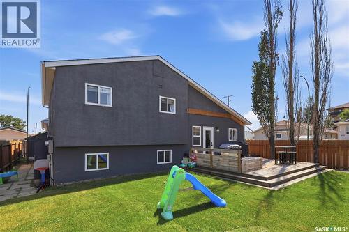 201 1St Avenue N, Warman, SK - Outdoor With Deck Patio Veranda