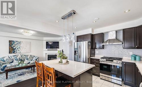 43 Arkwright Drive, Brampton, ON - Indoor Photo Showing Kitchen With Stainless Steel Kitchen With Upgraded Kitchen