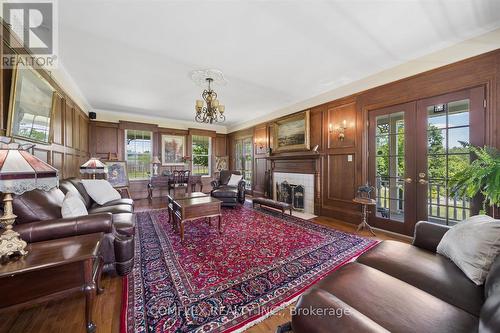 1150 Raglan Road E, Oshawa, ON - Indoor Photo Showing Living Room With Fireplace