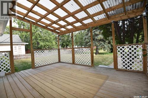207 Pine Avenue, Nipawin, SK - Outdoor With Deck Patio Veranda With Exterior
