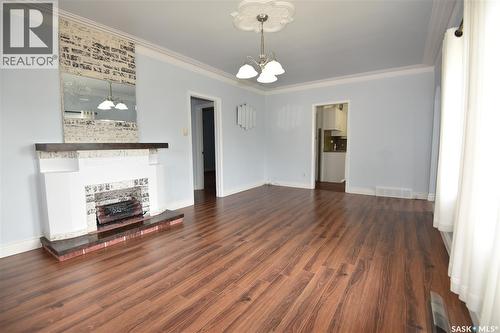 207 Pine Avenue, Nipawin, SK - Indoor With Fireplace