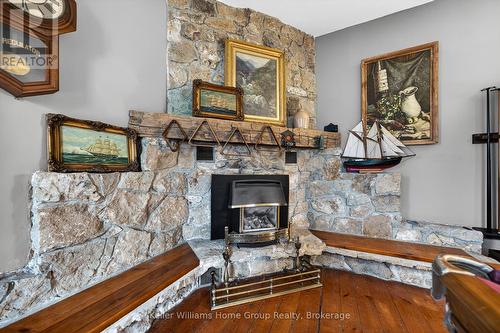 768 Bon Accord Street, Centre Wellington (Fergus), ON - Indoor With Fireplace
