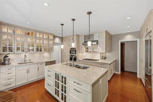 100 Waterloo St, Winnipeg, MB - Indoor Photo Showing Kitchen With Double Sink With Upgraded Kitchen