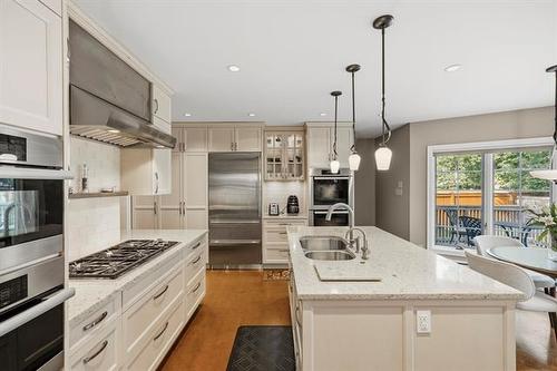 100 Waterloo St, Winnipeg, MB - Indoor Photo Showing Kitchen With Double Sink With Upgraded Kitchen