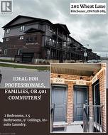202 WHEAT Lane Kitchener, ON N2R 0R4