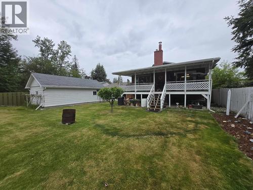 575 Harcourt Avenue, Quesnel, BC - Outdoor With Deck Patio Veranda