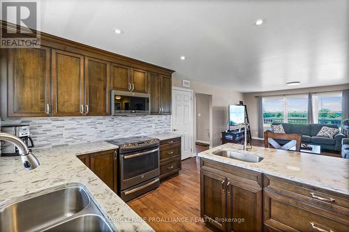 1526 County Road 2, Otonabee-South Monaghan, ON - Indoor Photo Showing Kitchen With Double Sink With Upgraded Kitchen