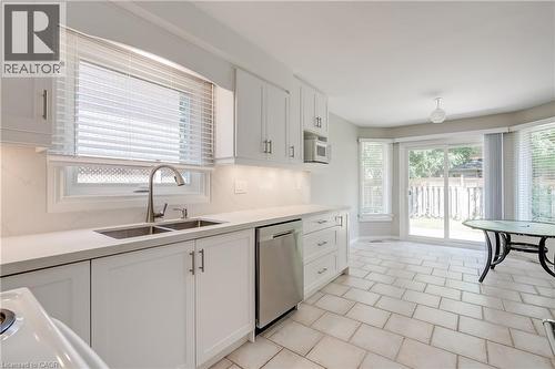 265 Mississaga Street, Oakville, ON - Indoor Photo Showing Kitchen With Double Sink