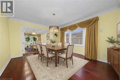 Virtually staged - 2143 Brays Lane, Oakville, ON - Indoor Photo Showing Dining Room