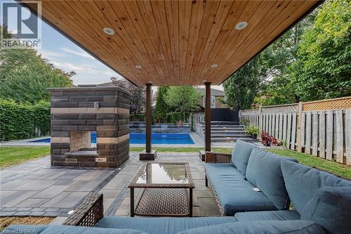 2143 Brays Lane, Oakville, ON - Outdoor With In Ground Pool With Deck Patio Veranda With Exterior
