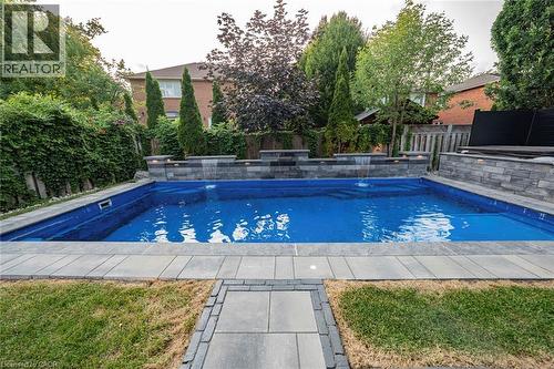2143 Brays Lane, Oakville, ON - Outdoor With In Ground Pool With Backyard