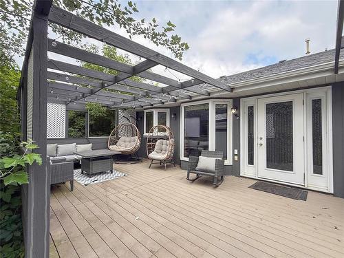 138 Lynx Crescent, Brandon, MB - Outdoor With Deck Patio Veranda With Exterior
