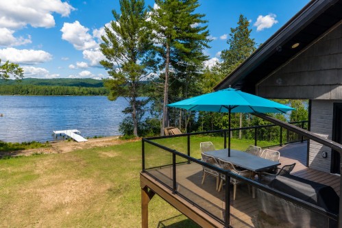 Vue sur l'eau - 219 Ch. Tripp, Sheenboro, QC - Outdoor With Body Of Water With Deck Patio Veranda With View
