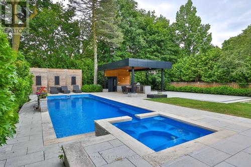 39 Arjay Crescent, Toronto, ON - Outdoor With In Ground Pool With Backyard