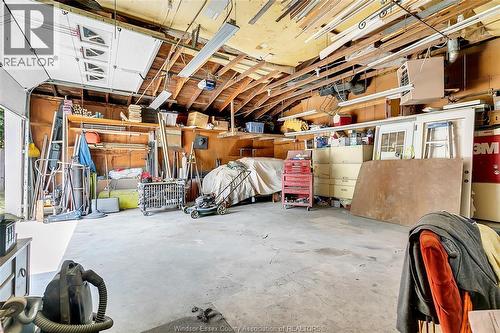 3337 Riberdy Road, Windsor, ON - Indoor Photo Showing Garage