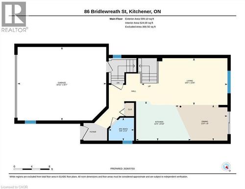 Floor plan - 86 Bridlewreath Street, Kitchener, ON - Other
