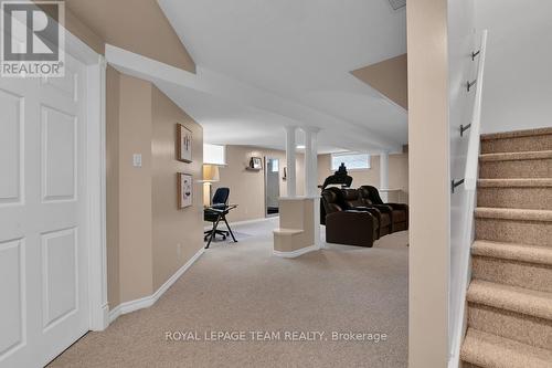Extra room for the family in the finished basement - 4121 Wolfe Point Way, Ottawa, ON - Indoor Photo Showing Other Room