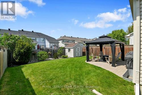 Perfect for entertaining and enjoying summer days! - 4121 Wolfe Point Way, Ottawa, ON - Outdoor With Backyard