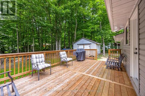 114 Desroches Trail, Tiny, ON - Outdoor With Deck Patio Veranda With Exterior