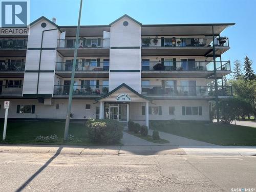 Unit306 1 26Th Street E, Prince Albert, SK - Outdoor With Balcony With Facade