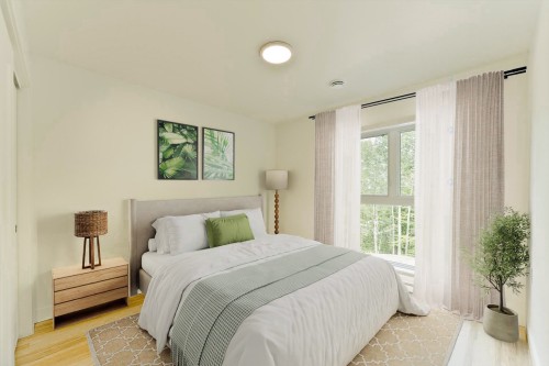 Bedroom - 103-602 Allée Gérard-Laurendeau, Magog, QC - Indoor Photo Showing Bedroom