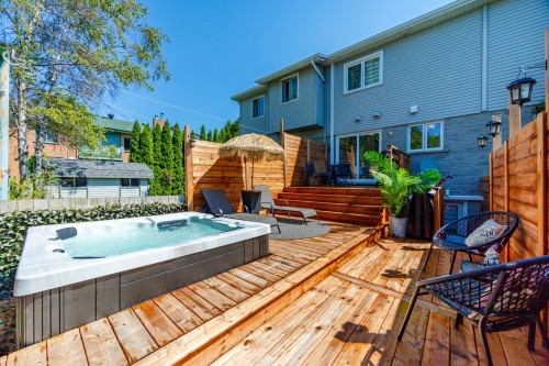 Cour - 9935 Rue Riverin, Brossard, QC - Outdoor With Deck Patio Veranda With Exterior