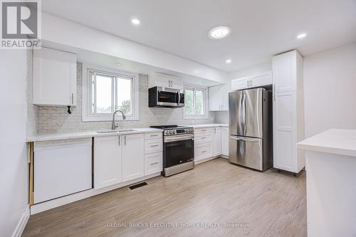 100 Lauris Avenue, Cambridge, ON - Indoor Photo Showing Kitchen With Stainless Steel Kitchen With Upgraded Kitchen