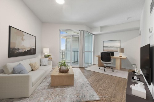 1411-352 Front Street, Toronto, ON - Indoor Photo Showing Living Room
