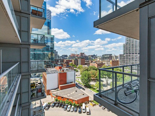 1411-352 Front Street, Toronto, ON - Outdoor With Balcony With Exterior
