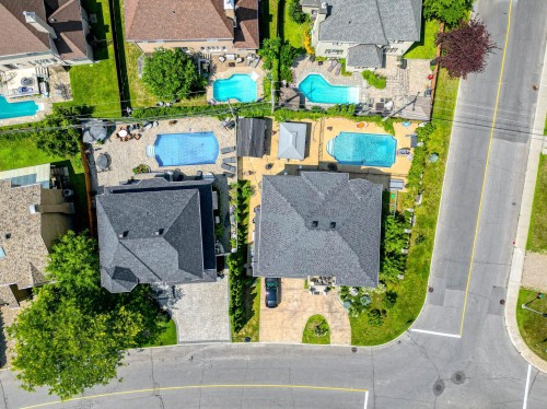 Exterior - 227 Rue Ernest, Dollard-Des-Ormeaux, QC - Outdoor With In Ground Pool With View