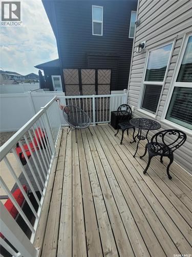 118 Stromberg Crescent, Saskatoon, SK - Outdoor With Deck Patio Veranda With Exterior