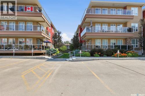 310 1025 Moss Avenue, Saskatoon, SK - Outdoor With Balcony With Facade
