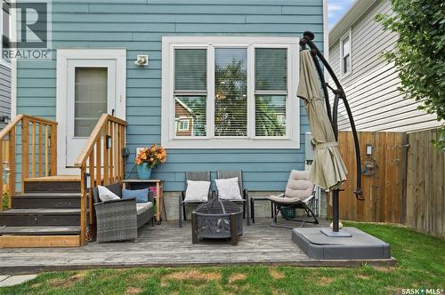 431 Eaton Lane, Saskatoon, SK - Outdoor With Deck Patio Veranda