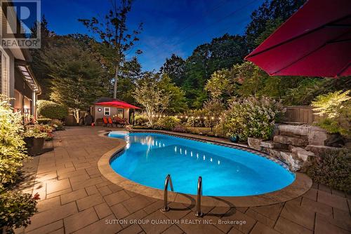 1109 Forestvale Drive, Burlington, ON - Outdoor With In Ground Pool With Backyard
