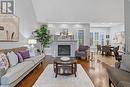 1109 Forestvale Drive, Burlington, ON  - Indoor Photo Showing Living Room With Fireplace 