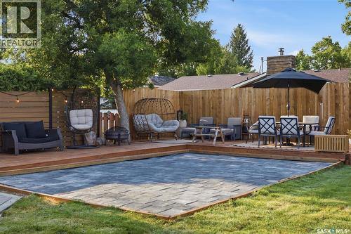 98 Dunsmore Drive, Regina, SK - Outdoor With Deck Patio Veranda