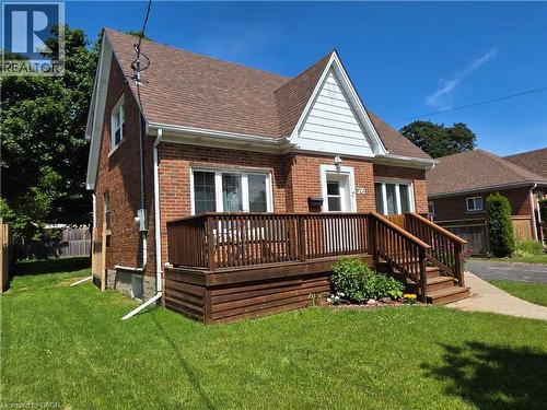 76 Brentwood Avenue, Kitchener, ON - Outdoor With Deck Patio Veranda