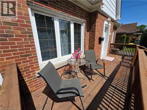 76 Brentwood Avenue, Kitchener, ON - Outdoor With Deck Patio Veranda With Exterior