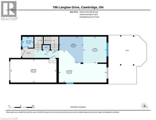 Floor plan - 496 Langlaw Drive, Cambridge, ON - Other