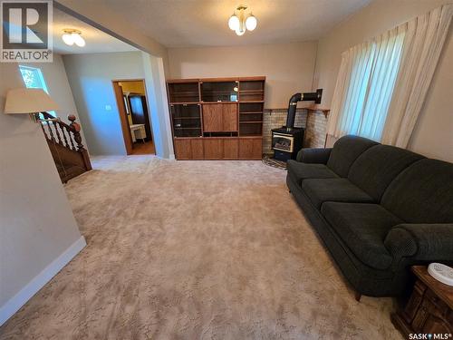Mccormick Acreage, Weyburn Rm No. 67, SK - Indoor Photo Showing Living Room With Fireplace