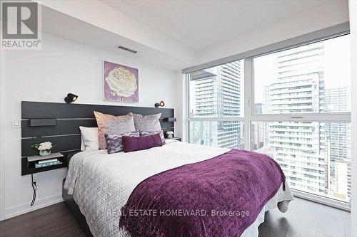 2601 - 125 Redpath Avenue, Toronto, ON - Indoor Photo Showing Bedroom