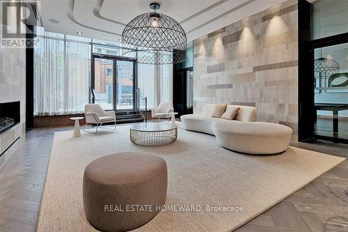 2601 - 125 Redpath Avenue, Toronto, ON - Indoor With Fireplace